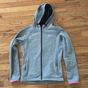 Nike Fleece-Lined Hooded Zip Up Jacket